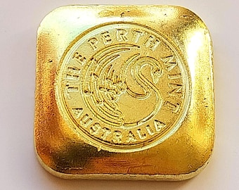 Australian Gold Plated Bullion Bar Gift