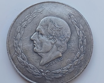Mexiko Münze, 1951 5 Pesos, Mexikanische Republik Rückprägung.