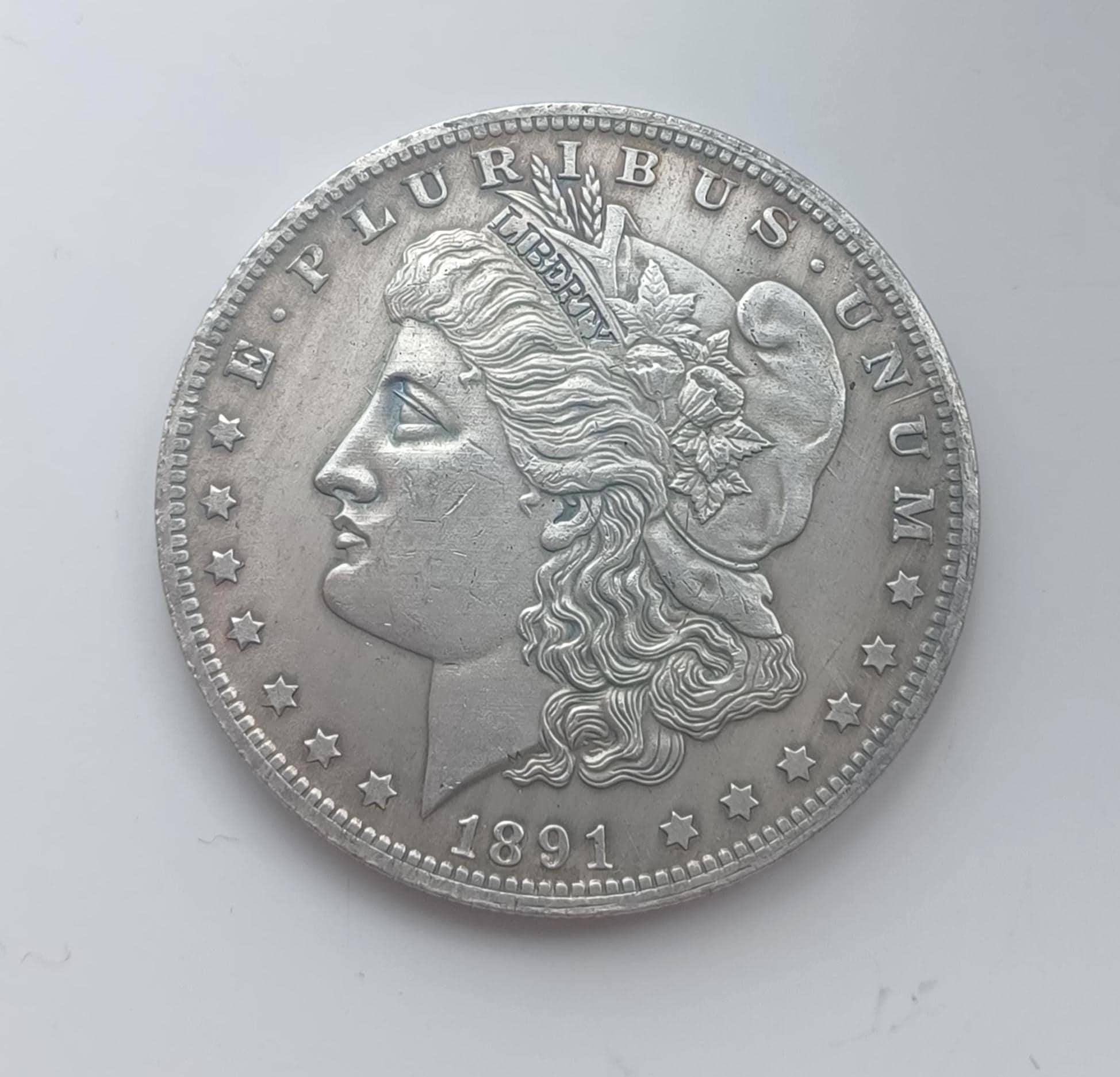 アメリカ モルガン・ダラー *1891 S* 再鋳造 - Etsy 日本