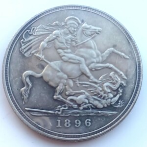 ヴィクトリア *1892* クラウン - 英国コイン / 再鋳造 - Etsy 日本