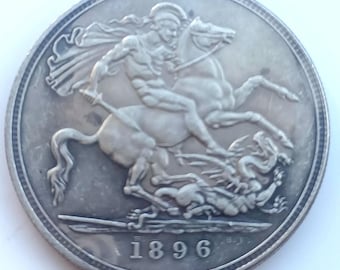 ヴィクトリア *1892* クラウン - 英国コイン / 再鋳造 - Etsy 日本