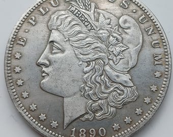 1887年 S モルガン・ダラー、サンフランシスコ造幣局、アメリカ合衆国