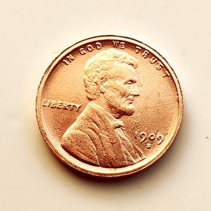 Estados Unidos 1909 S VDB Lincoln Penny Reacuñación, Reacuñación de cobre