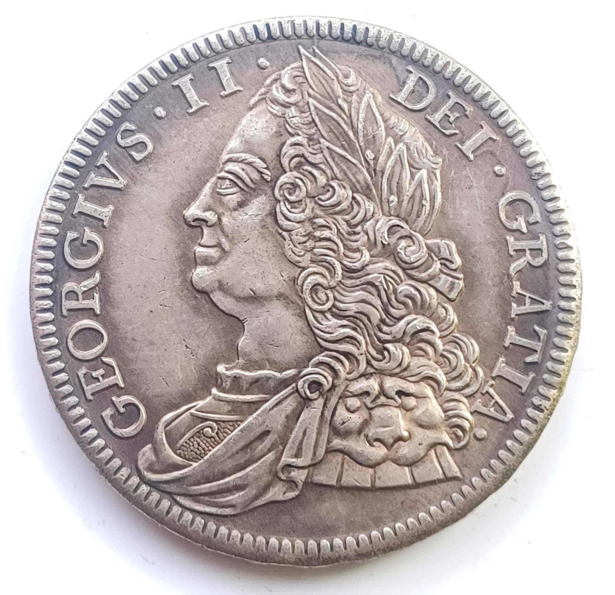 George Ll *1750* Crown / British Coin / Restrike - Etsy