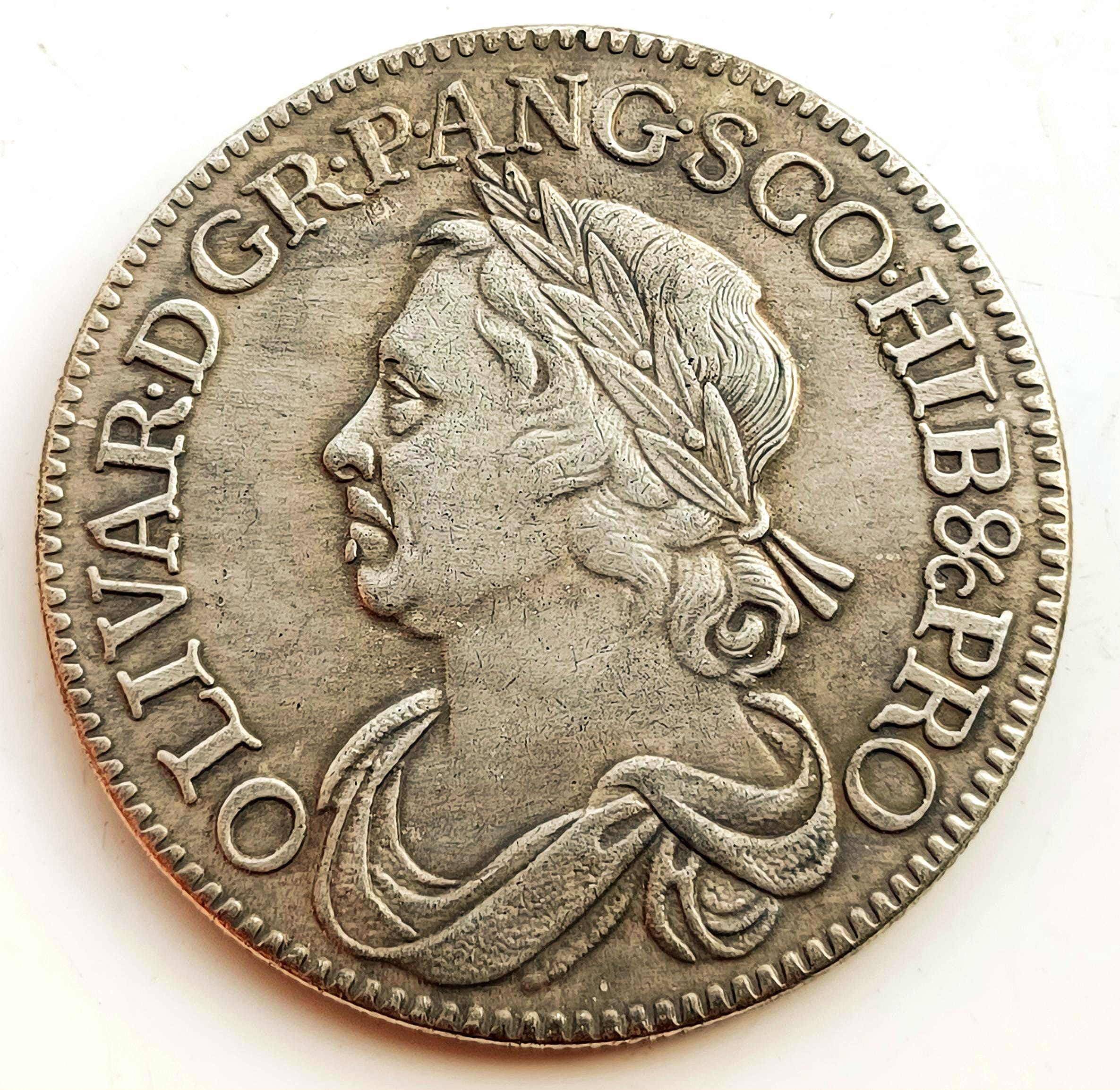 Oliver Cromwell *1658* Crown Coin, Old British Coin Restrike. - Etsy