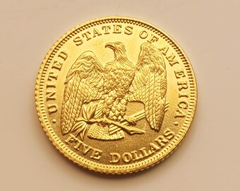 1878 Five Dollar Liberty Head, United States Restrike.
