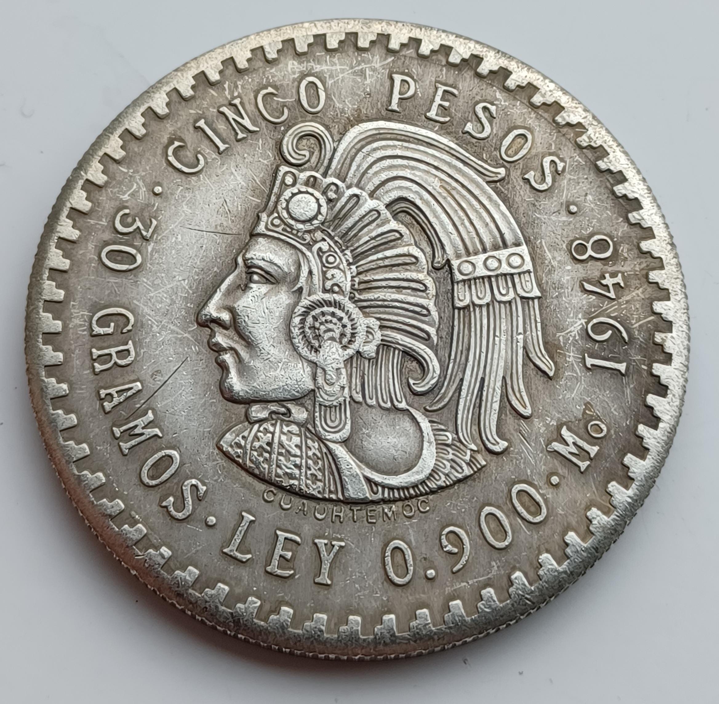 1945 dos pesos coin - Etsy 日本
