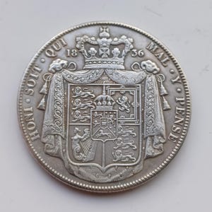 Historical British Crown Coin *1836* William lV, Restrike