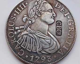 1799-MO Silver 8 Reales Mexico Chop Marks - Etsy