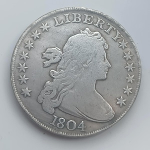 United States One Dollar *1804* Draped Bust, Restrike