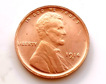 1914 D リンカーン セント ( - Etsy 日本