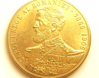 ルーマニア紙幣 100 レイ 2024 - カロル1世生誕185周年記念 - Etsy 日本