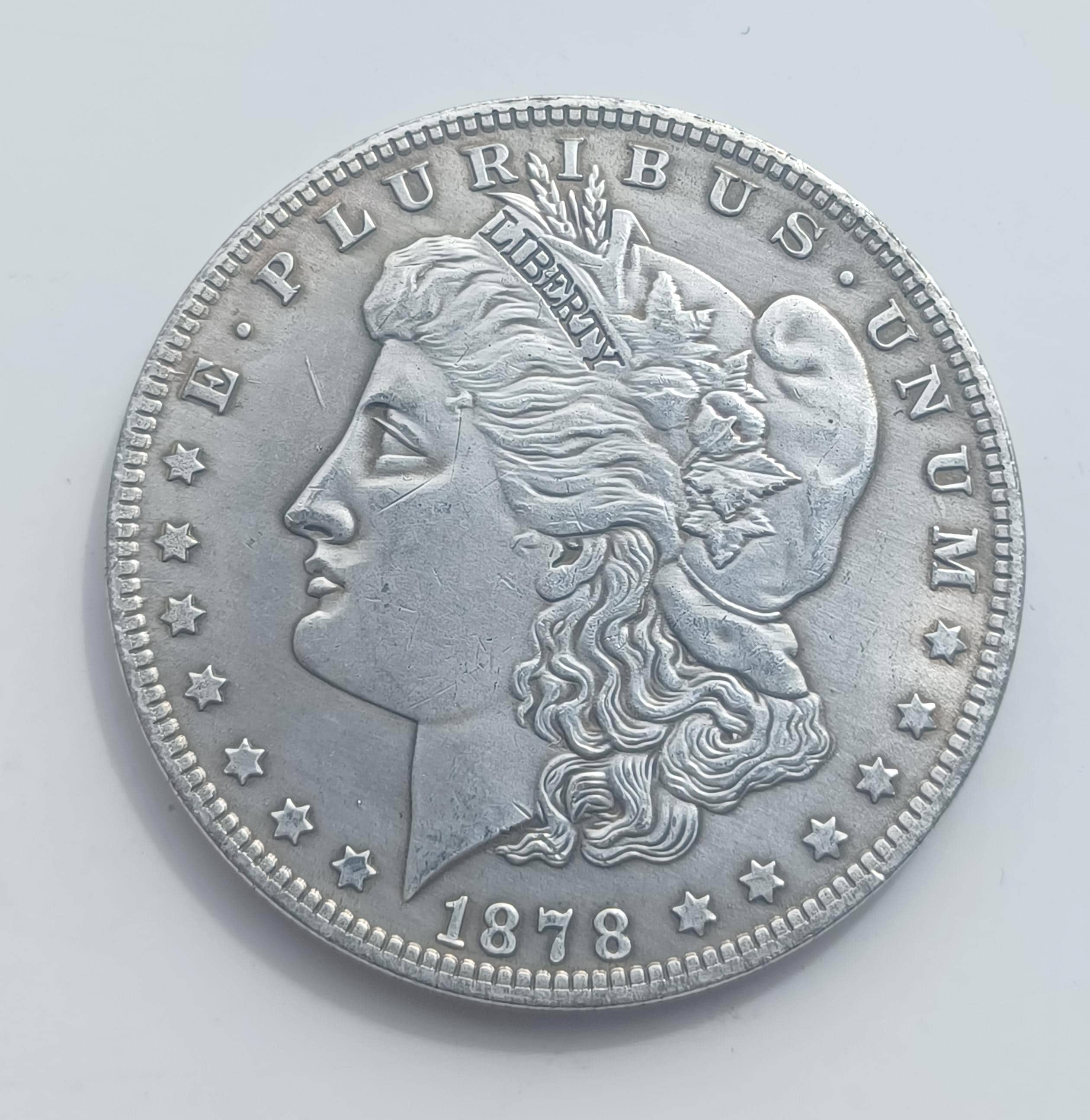 1878 morgan silver dollar - Etsy 日本