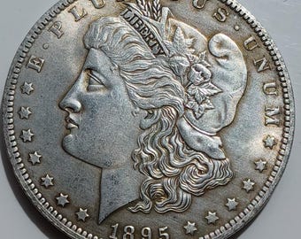 1882年 S モルガン・ダラー、サンフランシスコ造幣局、アメリカ合衆国