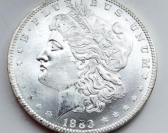 1883 CC, Carson City Morgan Dollar  - UNC,  Restrike.