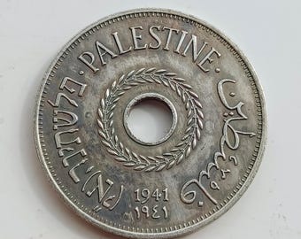Palestine coin 20 mils *1941&quot; Silver Plated.