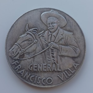 Mexicaanse munt, Francisco Pancho Villa *1960* Division Del Norte, herslag Mexicaanse revolutie