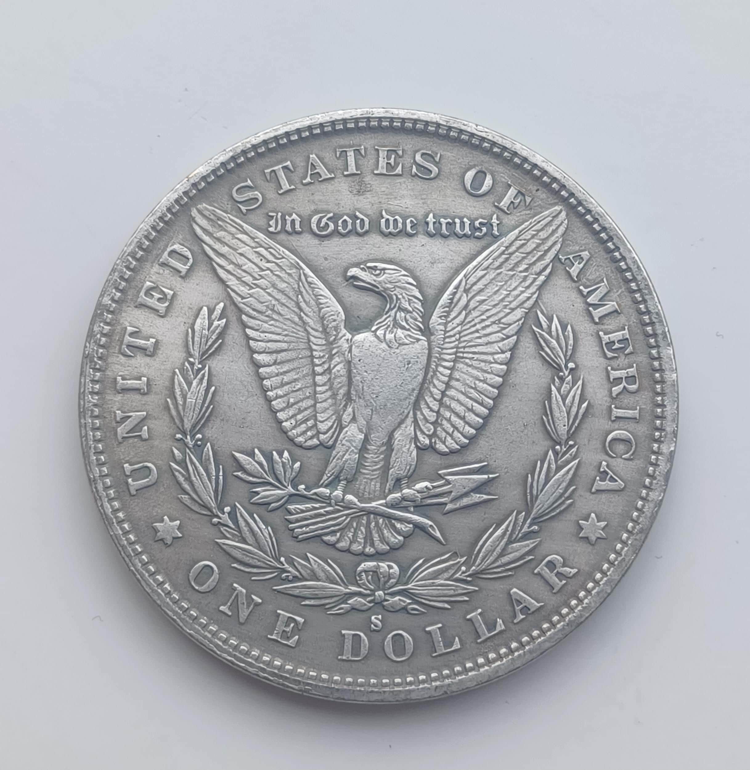 1883年 S モルガン・ダラー、サンフランシスコ造幣局、アメリカ合衆国