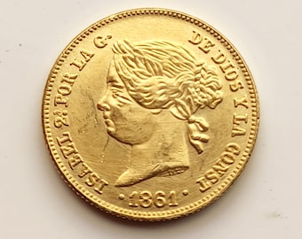 フィリピン イサベル2世マニラ 4ペソ 1861年～1868年まで選択可能