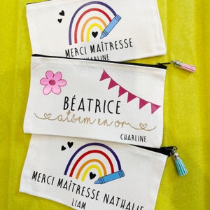 Bolsa/kit de agradecimiento para profesora, niñera, profesora auxiliar...
