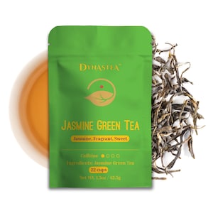 Jasmine Green Tea | Premium Loose Leaf | Chinese Single Origin | Bulk or Sample