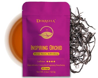 Lapsang Souchong Black Tea Unsmoked | Premium Loose Leaf | Chinese Single Origin | Bulk or Sample