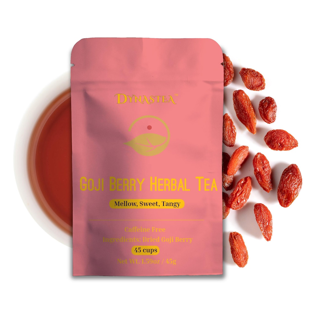 Goji Berry Herbal Tea | Premium Loose Leaf | Chinese Single Origin ...