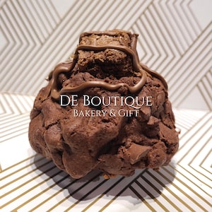 Delicious Molten | Brownie cookie | Nutella cookie | Chocolate cookie | NY Style cookies | Gourmet cookies | Large Bakery style cookie | NY