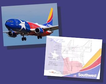 Airplane Aviation Trading Cards - Airliner Set - 99 Cards - Etsy 日本