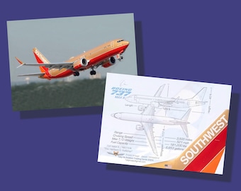 Airplane Aviation Trading Cards - Airliner Set - 99 Cards - Etsy 日本