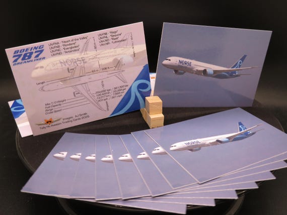 Norse Atlantic Airways Boeing 787-9 - Set of 25 Aviation Trading
