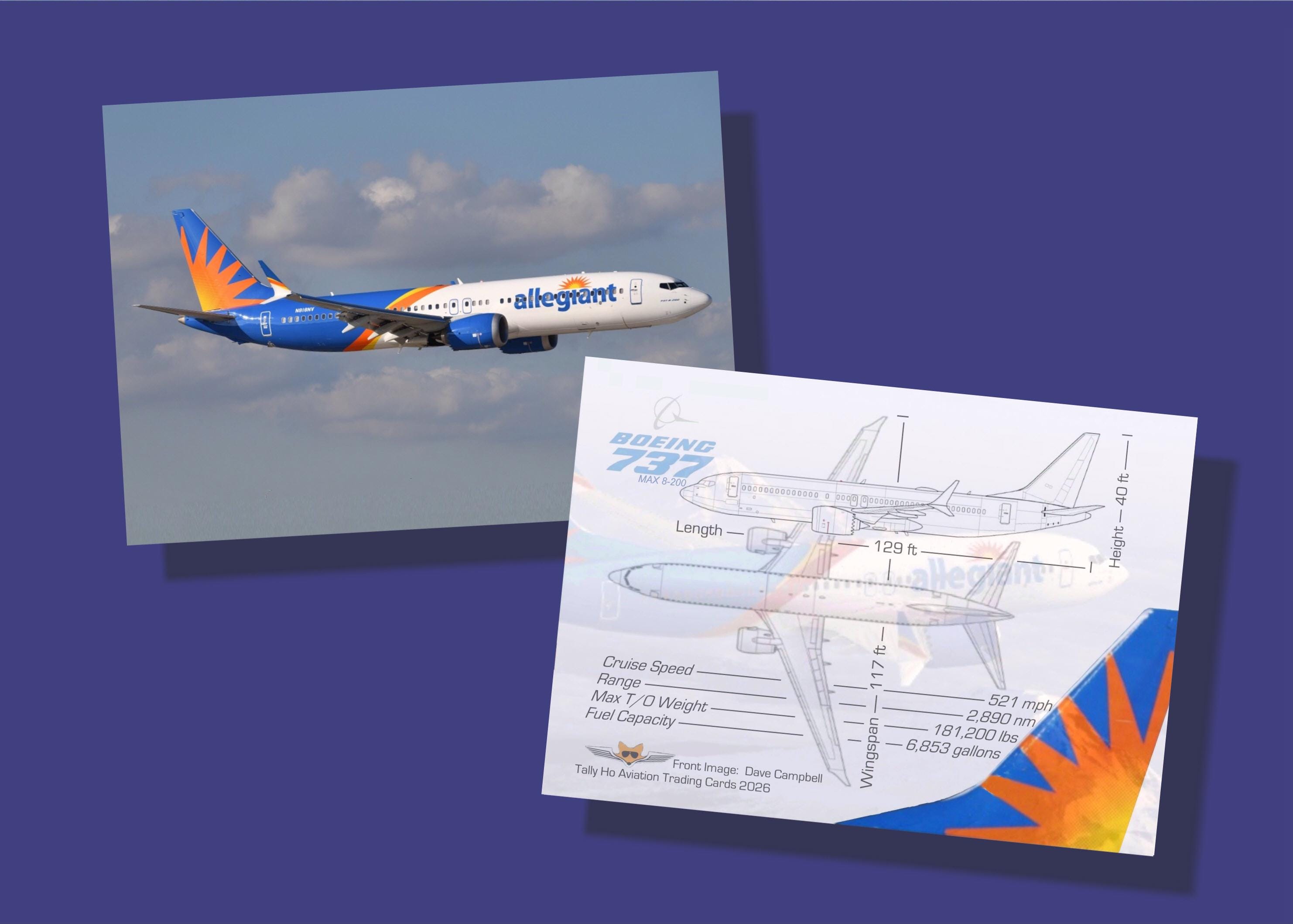Airplane Aviation Trading Cards - Airliner Set - 100 Cards - Etsy