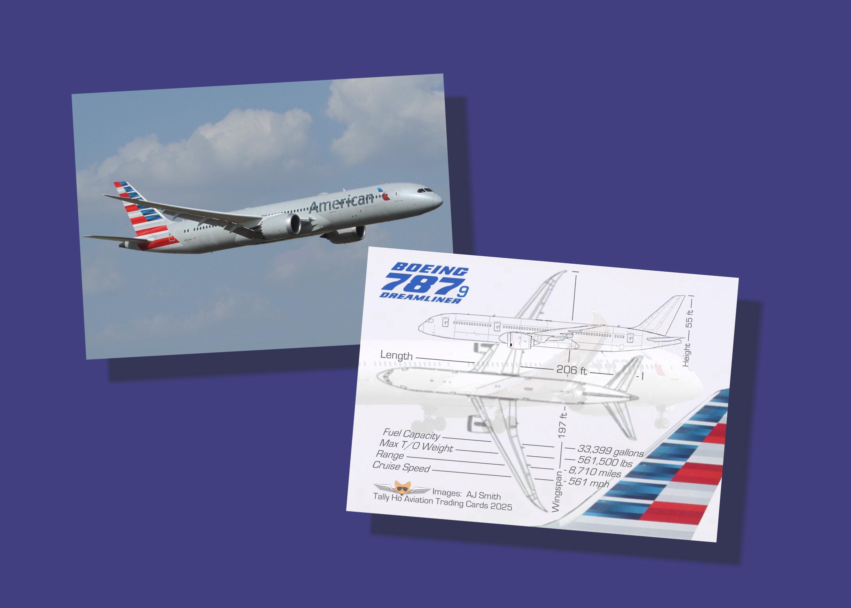 American Airlines アメリカン航空 マニュアル 規定本 CA アメリカン航空 ボーイング787 8号機と9号機 - 航空トレーディング