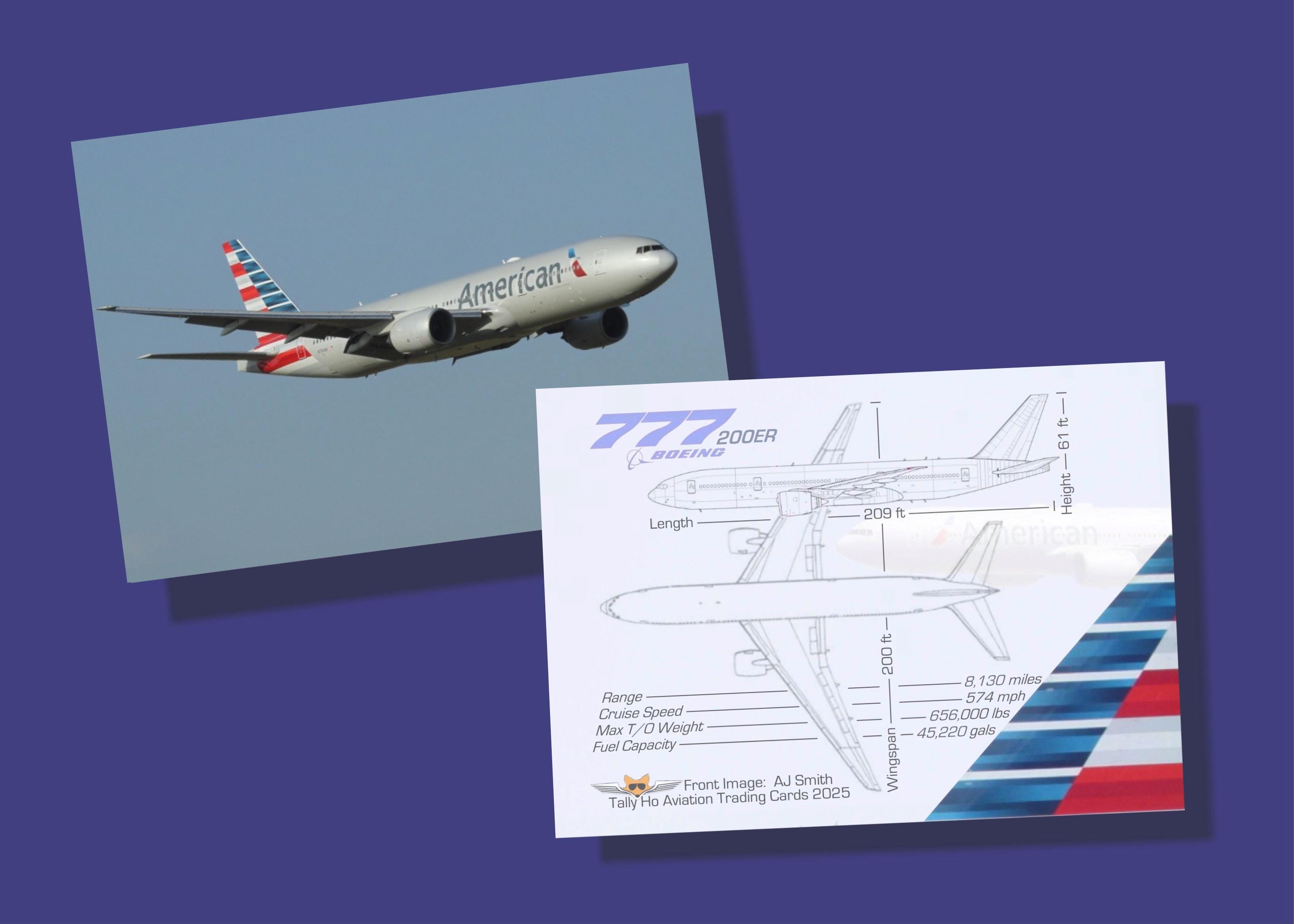 Boeing777-300er記念品＆絵葉書2枚 Boeing 777 Art - Etsy