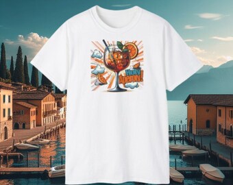 Holy Aperoly Unisex T-Shirt, Lifestyle Streetwear, perfekt für den nächsten Bar besuch und als Geschenk für alle die gerne Aperol Fans