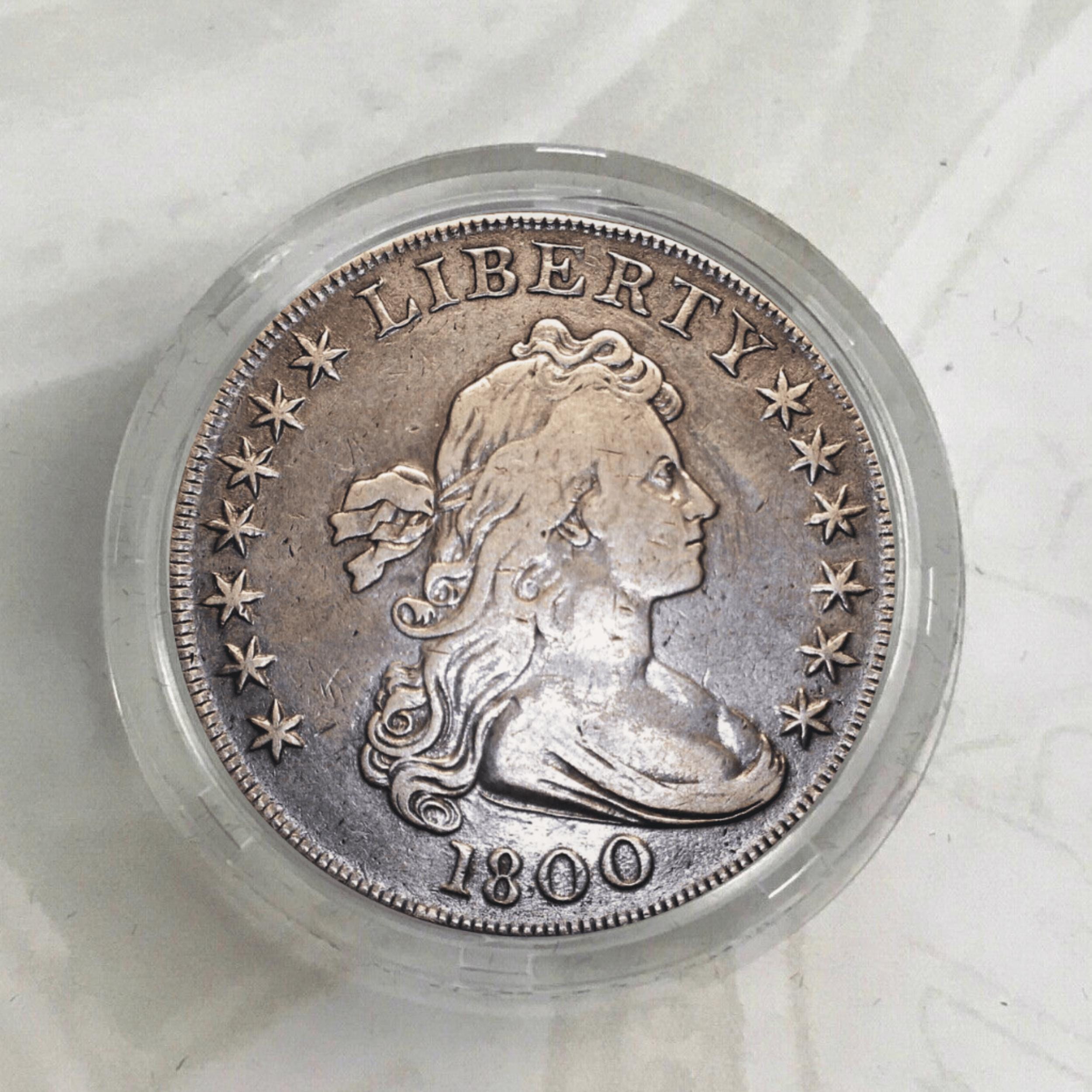 1800 liberty silver dollar - Etsy 日本