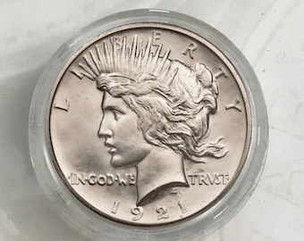 Coins 1921 Liberty Peace One Dollar Collectibles Coins Commemorative Rare Collectible Coins