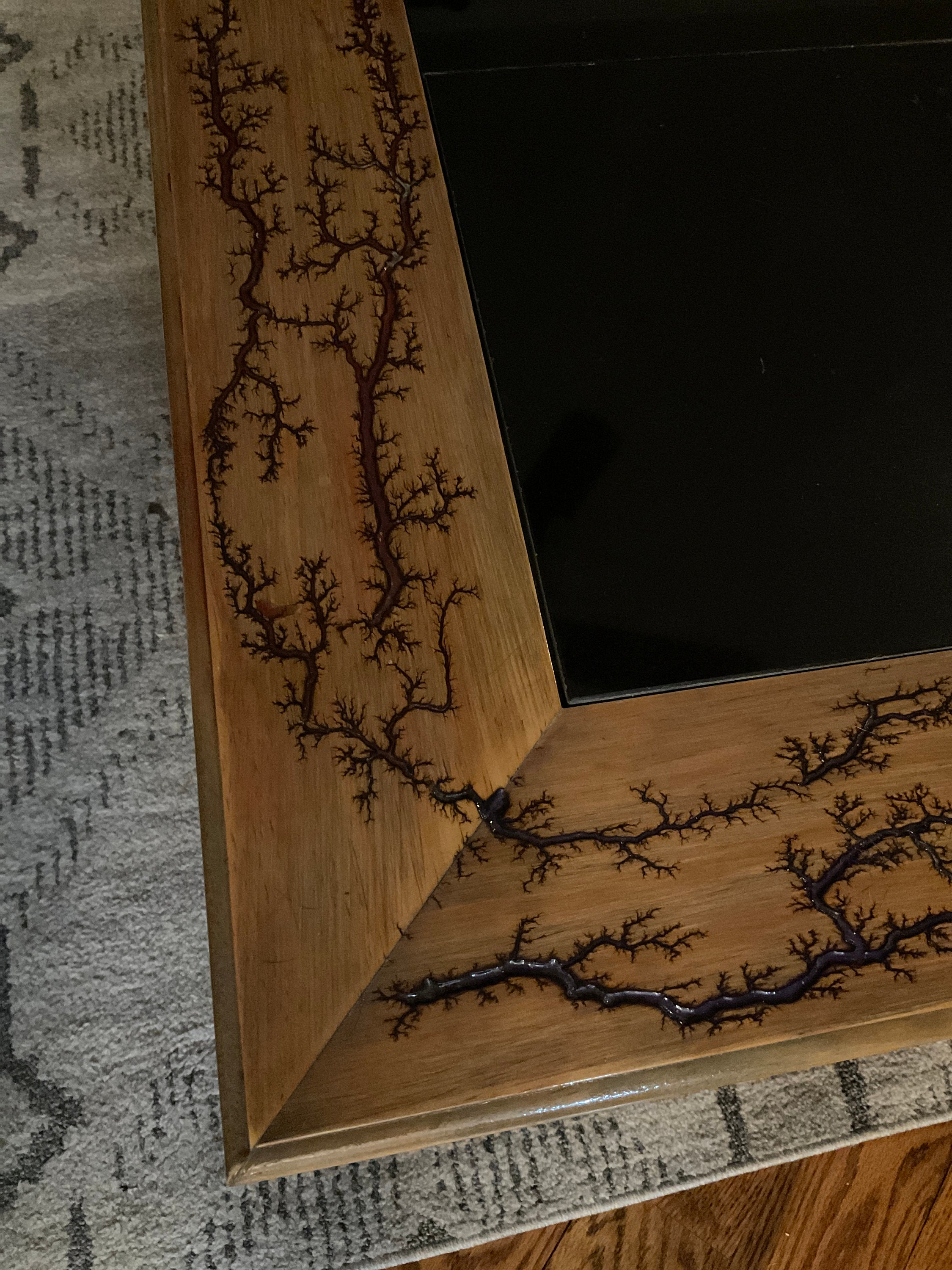 Lichtenberg Woodburn Coffee Table - Etsy