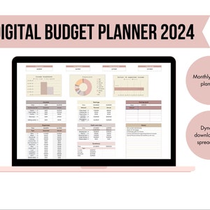 Digital budget planner 2024