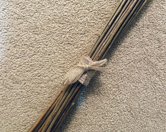 Willow Withies (Rods) for Weaving/Crafting - 3ft  Brown Willow