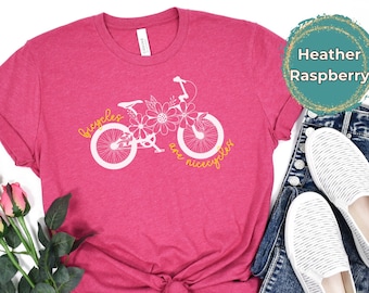 Bicycle shirt, Bike shirt, Funny Bike Shirt, Funny Bicycle Shirt, Cycling Shirt, Funny Cycling Shirt, Cute Bike Shirt, Cute Bicycle Shirt