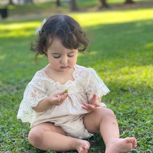 RTS (0/3) Pumpkins & Butterflies Magnolia Romper main image 0