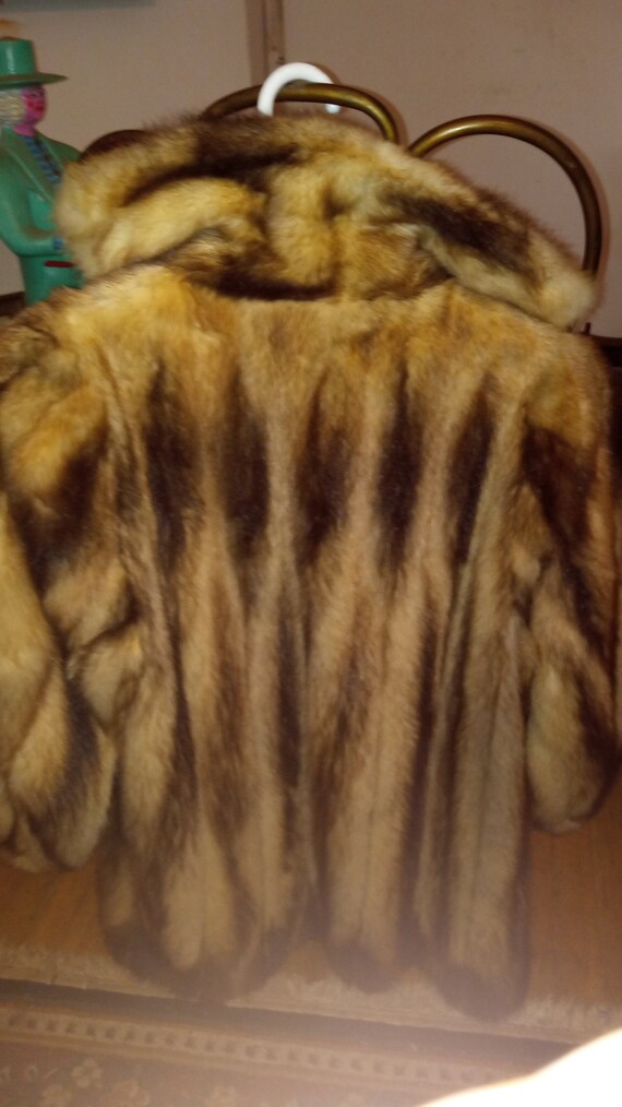 Russian Fitch Fur Coat - image 3