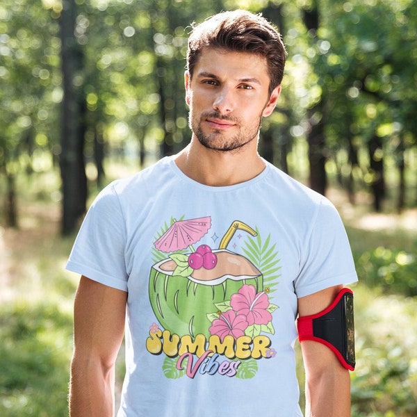 Retro Beach Tee, Summer Vibes Shirt,  Sunset Tee, Retro Beach Shirt, Sunshine Shirt, Beach Vacation Shirt, Vacation Mode T-shirt