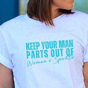 Protect Womens Sports Riley Gaines Female Athletes Powerful Women Keep Title IX Men Don&#39;t Belong in Women&#39;s Sports T-Shirt Save Girls Sports