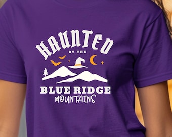 Blue Ridge Mountains Shirt, NC Mountains Shirt, NC Shirt, Asheville Tee, Blue Ridge Parkway Shirt, Halloween Mountain Shirt, Mountain Bikers