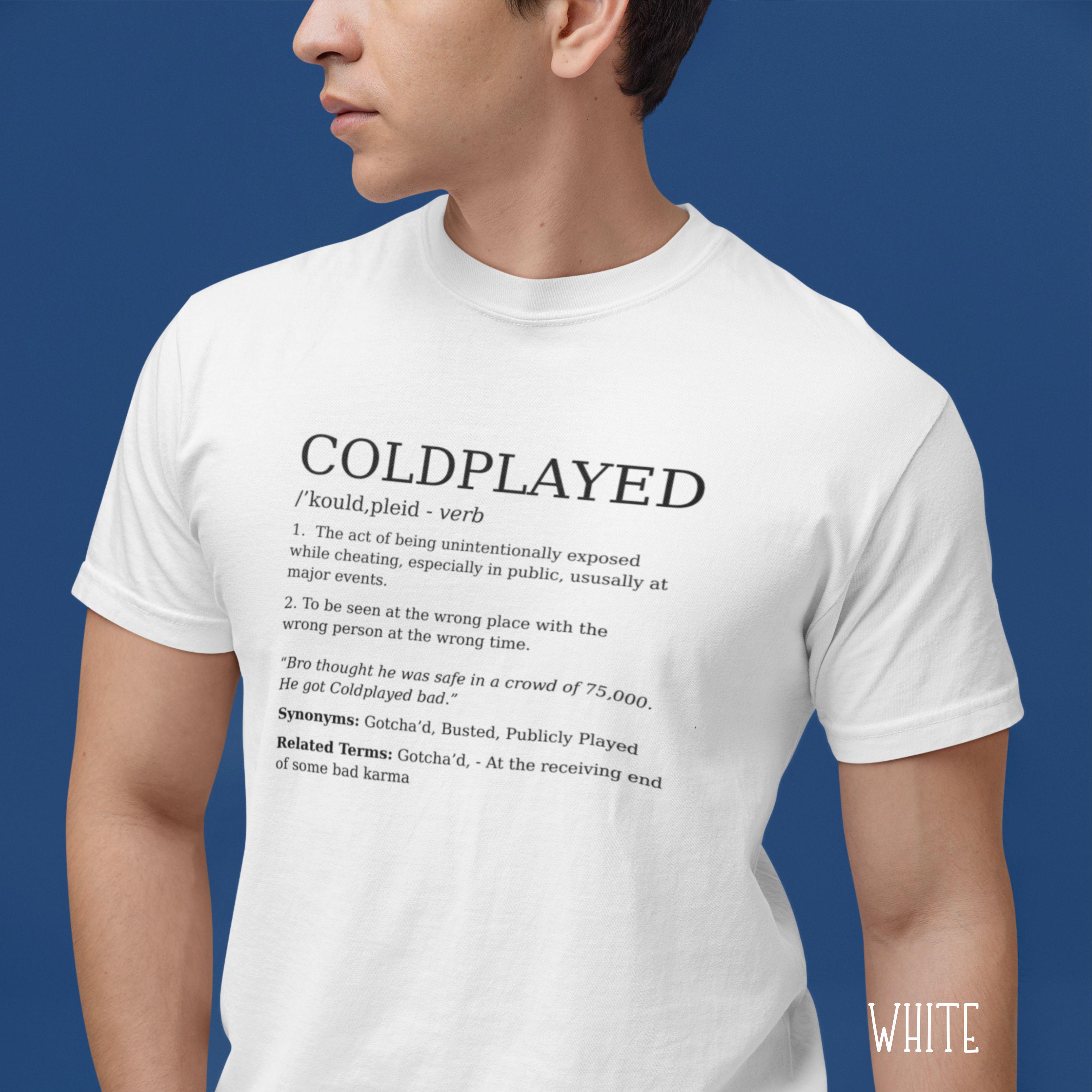 Coldplay Tour Tee - Etsy