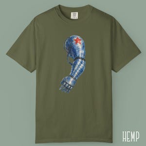 Winter Soldier, Winter Soldier Shirt, Bucky Barnes Shirt, Bucky Barnes, Superhero Tee, Avengers TShirt, Marvel Rivals, Captain America Shirt image 7
