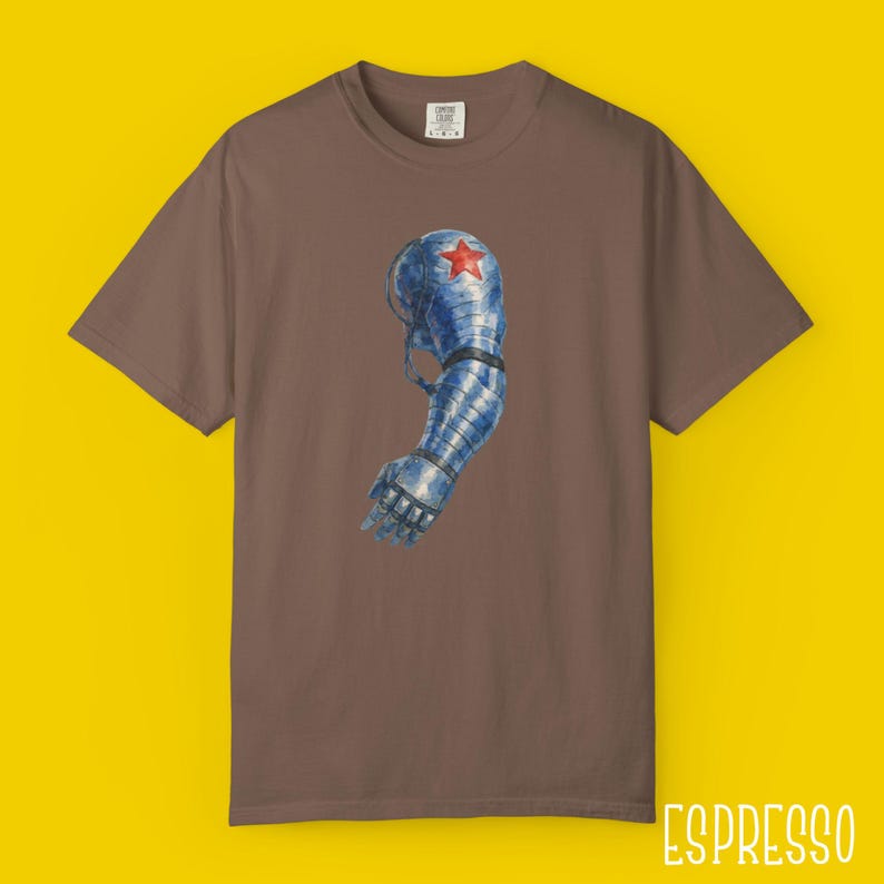 Winter Soldier, Winter Soldier Shirt, Bucky Barnes Shirt, Bucky Barnes, Superhero Tee, Avengers TShirt, Marvel Rivals, Captain America Shirt image 9
