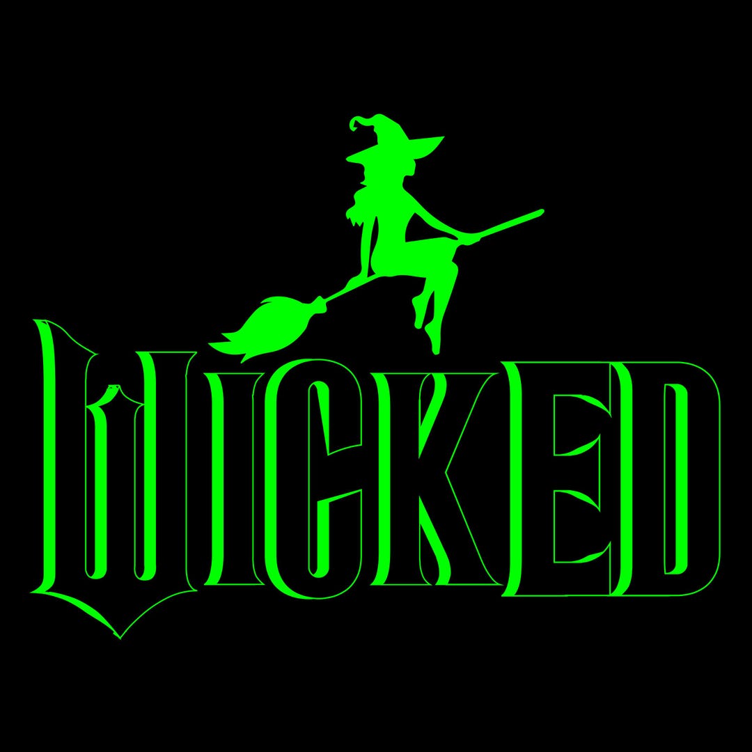 Wicked Movie Svg, Wicked Png, Wicked Cricut, Silhouette, Instant ...